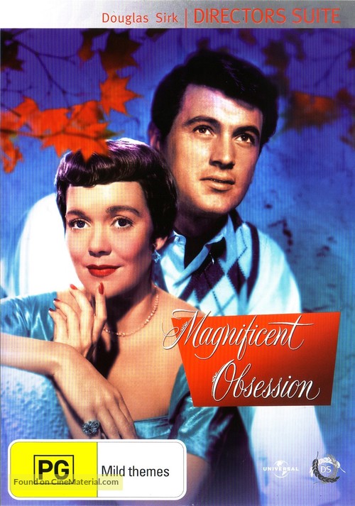Magnificent Obsession - Australian DVD movie cover