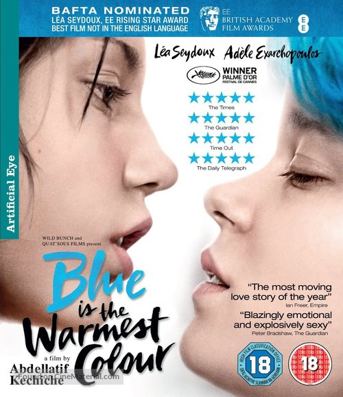 La vie d&#039;Ad&egrave;le - British Blu-Ray movie cover