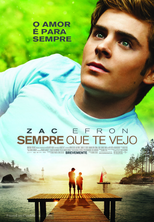 Charlie St. Cloud - Portuguese Movie Poster
