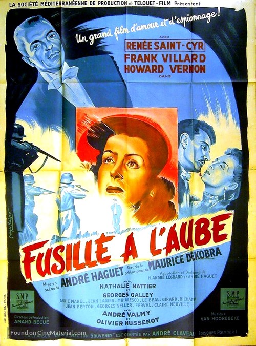 Fusill&eacute; &agrave; l&#039;aube - French Movie Poster