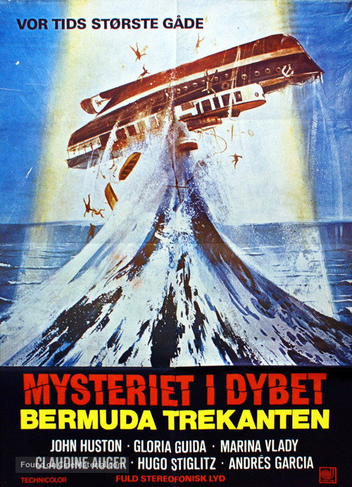 The Bermuda Triangle - Danish Movie Poster