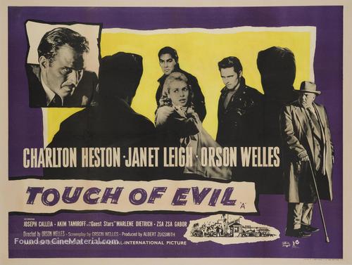 Touch of Evil - British Movie Poster