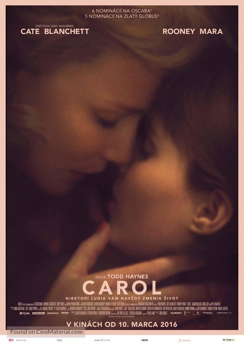 Carol - Slovak Movie Poster