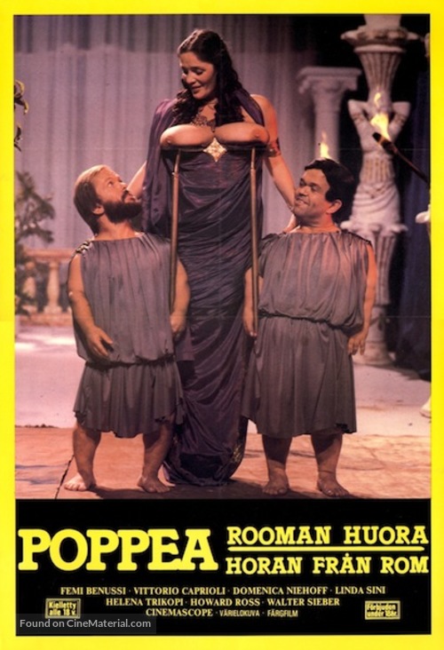 Poppea... una prostituta al servizio dell&#039;impero - Finnish Movie Poster