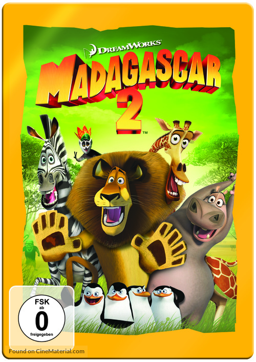 Madagascar: Escape 2 Africa - German Movie Cover