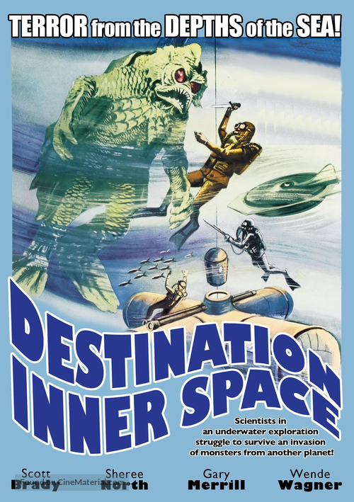 Destination Inner Space - DVD movie cover