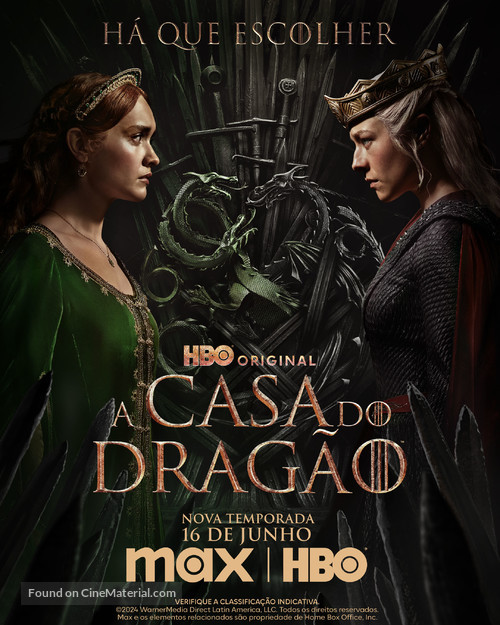 &quot;House of the Dragon&quot; - Brazilian Movie Poster