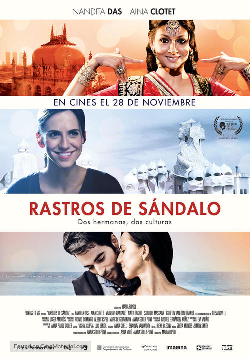 Rastres de s&agrave;ndal - Spanish Movie Poster