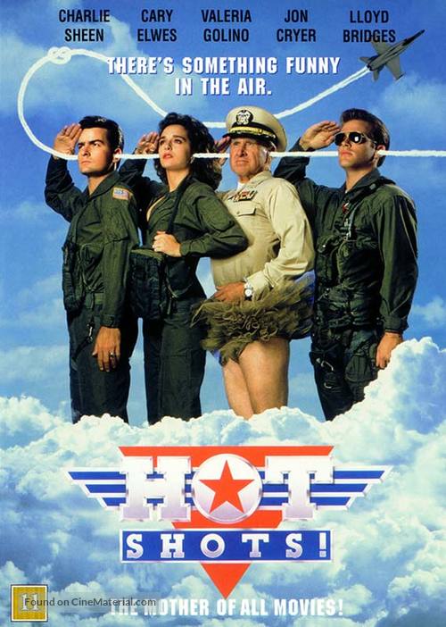 Hot Shots - Danish DVD movie cover