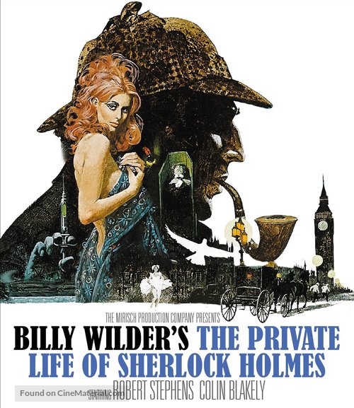 The Private Life of Sherlock Holmes - Blu-Ray movie cover