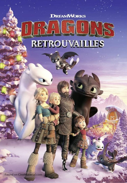 How to Train Your Dragon Homecoming - French DVD movie cover