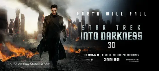 Star Trek Into Darkness - British Movie Poster