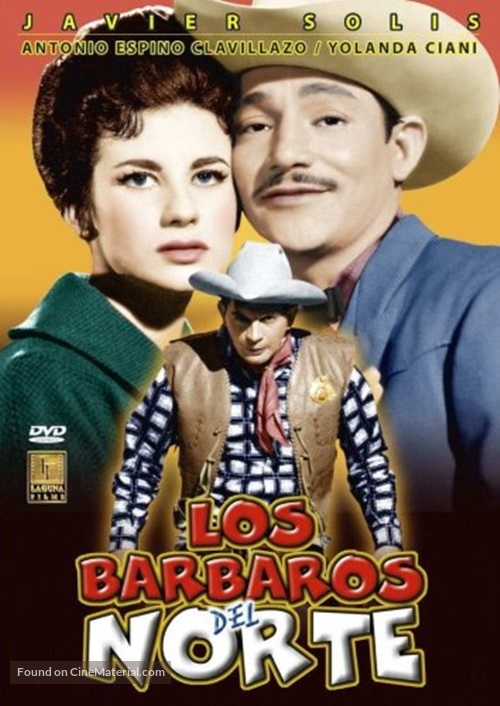 Los b&aacute;rbaros del norte - Mexican Movie Cover