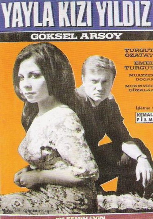 Yayla kizi Yildiz - Turkish Movie Poster