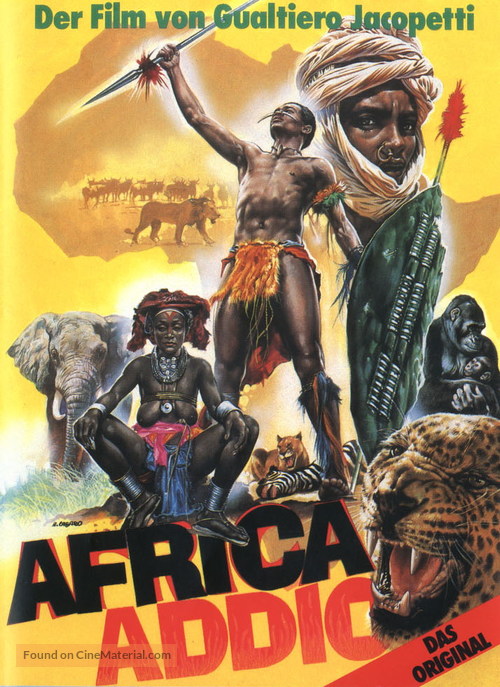 Africa addio - German DVD movie cover