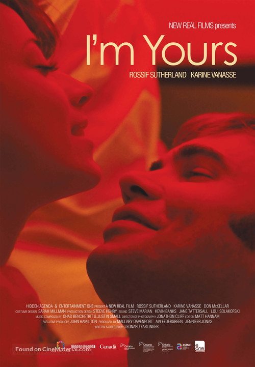 I&#039;m Yours - Canadian Movie Poster