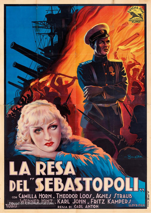 Wei&szlig;e Sklaven - Italian Movie Poster