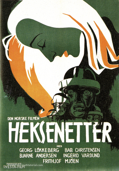 Heksenetter - Norwegian Movie Poster