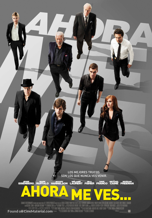 Now You See Me - Spanish Movie Poster