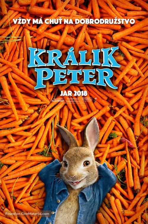 Peter Rabbit - Slovak Movie Poster
