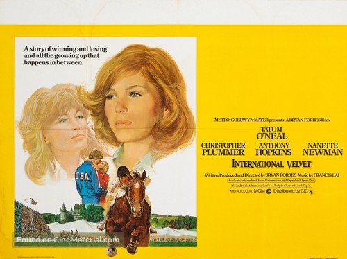 International Velvet - British Movie Poster