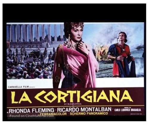 Cortigiana di Babilonia - Italian Movie Poster