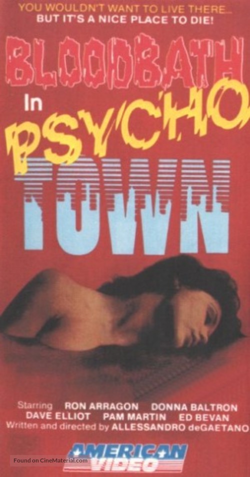 Bloodbath in Psycho Town - Movie Cover