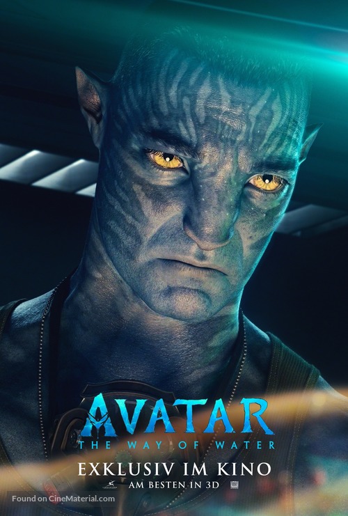 Avatar: The Way of Water - German Movie Poster