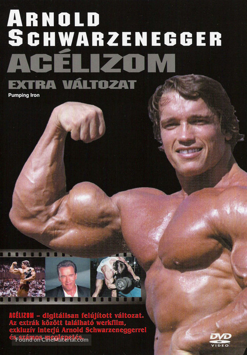 Pumping Iron - Hungarian DVD movie cover