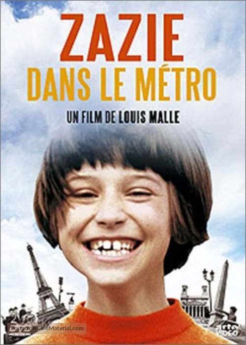 Zazie dans le m&eacute;tro - French DVD movie cover