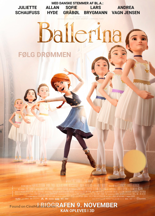 Ballerina - Danish Movie Poster