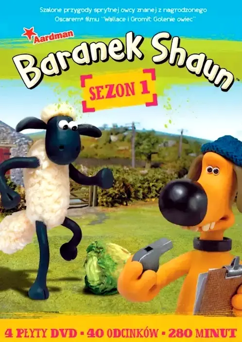&quot;Shaun the Sheep&quot; - Polish DVD movie cover