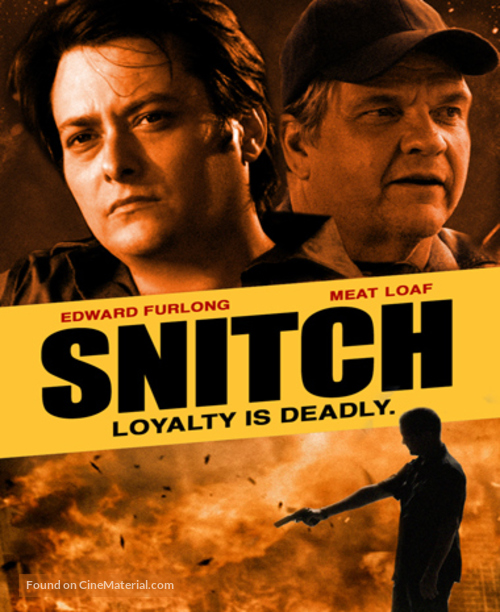 Snitch - Blu-Ray movie cover