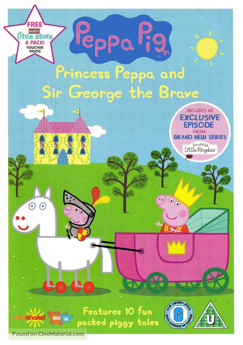 &quot;Peppa Pig&quot; - British DVD movie cover