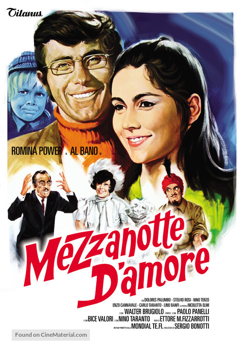 Mezzanotte d&#039;amore - Italian Movie Poster
