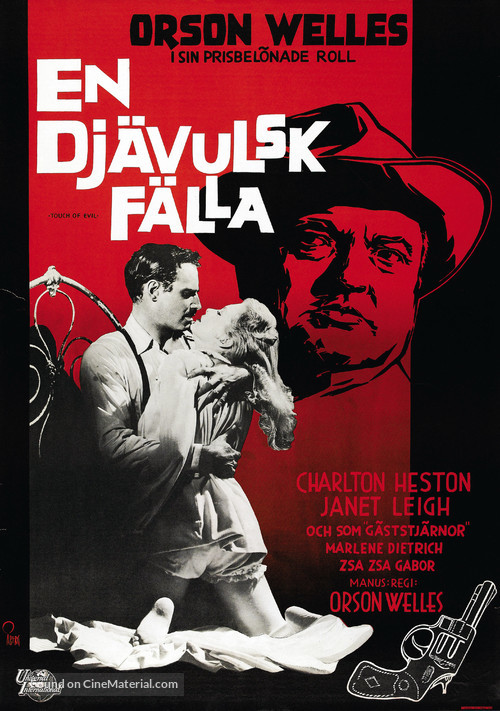 Touch of Evil - Swedish Movie Poster