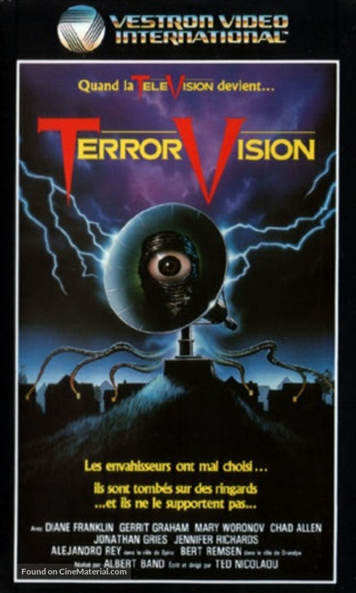 TerrorVision - French VHS movie cover