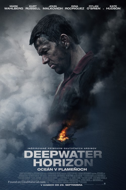 Deepwater Horizon - Slovak Movie Poster