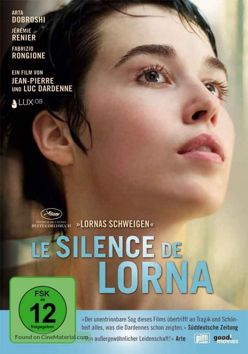 Le silence de Lorna - German Movie Cover