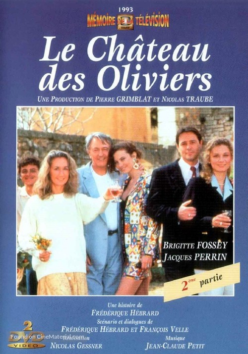Le ch&acirc;teau des oliviers - French DVD movie cover