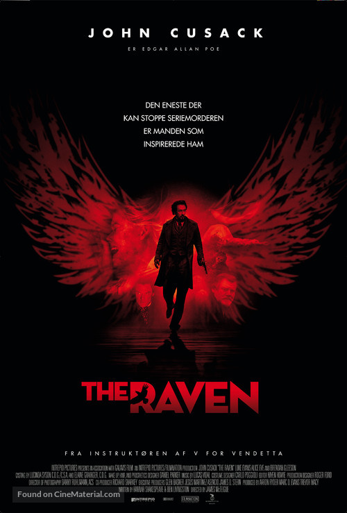 The Raven - Danish Movie Poster