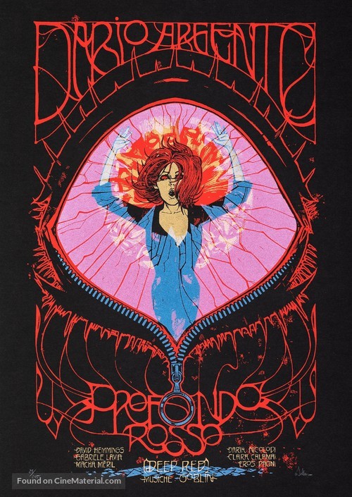 Profondo rosso - poster