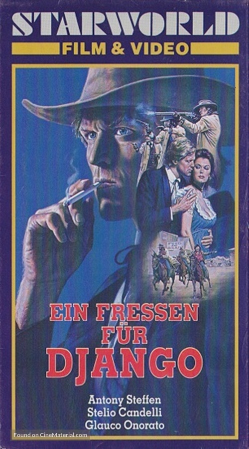 W Django! - German VHS movie cover