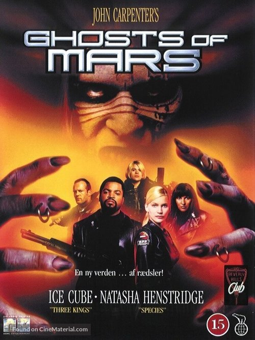 Ghosts Of Mars - Danish DVD movie cover