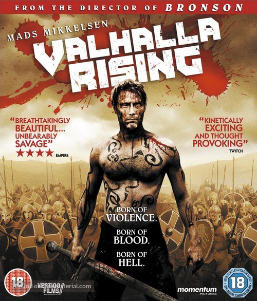 Valhalla Rising - British Blu-Ray movie cover