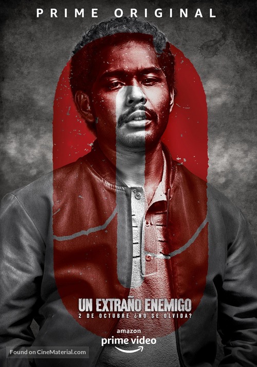 &quot;Un extra&ntilde;o enemigo&quot; - Mexican Movie Poster