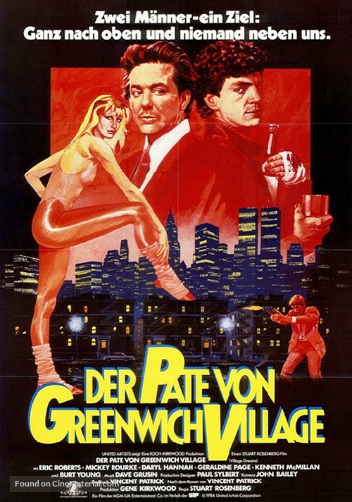 The Pope of Greenwich Village - German Movie Poster