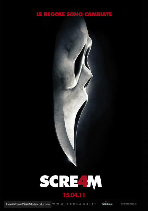 Scream 4 - Italian Movie Poster