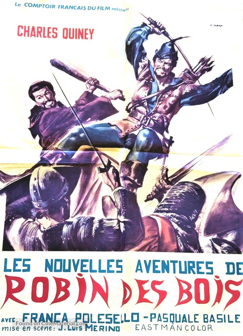 Robin Hood, l&#039;invincibile arciere - French Movie Poster