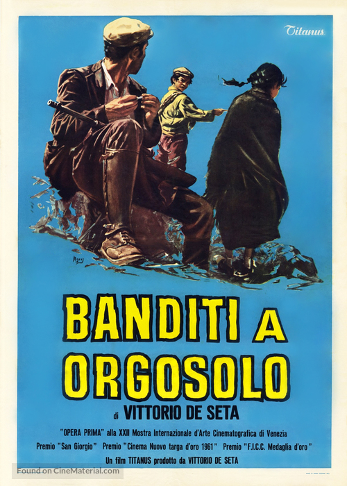 Banditi a Orgosolo - Italian Movie Poster